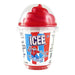 ICEE container with red lid on a white background
