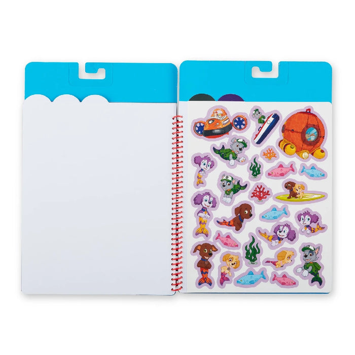 A vibrant Paw Patrol flip-flop pad showcasing beloved characters, perfect for outdoor play and summer activities.