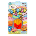 Packaged collectible figures from the Squeeshy Gum brand on a white background