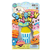 Packaged collectible toy with colorful design on a white background