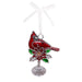 3.38" Pewter Cardinal Bereavement Ornament - 3.38" Pewter Cardinal Bereavement Ornament