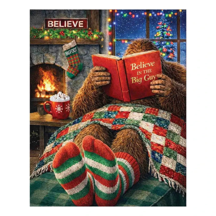This Springbok Christmas Morning Mayhem 500 Piece Jigsaw Puzzle brings playful holiday energy to your next puzzle session. 
