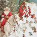The Springbok Cowboy Santa 500 Piece Jigsaw Puzzle features a charming, festive cowboy Santa scene full of color and detail.