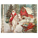 The Springbok Cowboy Santa 500 Piece Jigsaw Puzzle features a charming, festive cowboy Santa scene full of color and detail.