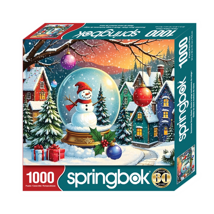 snowman snow globe puzzle