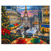 This Springbok Christmas in Paris 1000 Piece Jigsaw Puzzle captures the romance of Paris at Christmas.