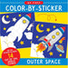 Peter Pauper Press My First Color-by-Sticker Book – Outer Space activity book for kids