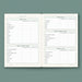 Peter Pauper Press The Wedding Planner Checklist with Eucalyptus cover and gold foil detailing