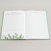 Peter Pauper Press The Wedding Planner Checklist with Eucalyptus cover and gold foil detailing