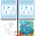 Peter Pauper Press Color With Water Under the Sea reusable water art activity set with sea life scenes and water pen