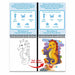 Peter Pauper Press Color With Water Under the Sea reusable water art activity set with sea life scenes and water pen
