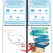 Peter Pauper Press Color With Water Under the Sea reusable water art activity set with sea life scenes and water pen