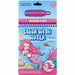Peter Pauper Press Color With Water Mermaids reusable water art activity set with four mermaid scene boards and water pen