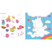 An instructional image showing techniques for coloring by person, with color samples and tips for effective results.
