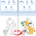 Peter Pauper Press Color With Water Winnie-the-Pooh reusable water art activity with Winnie-the-Pooh scenes and water pen
