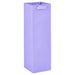 Pastel lavender matte gift bag for a wine bottle or tumbler