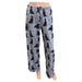 "Pet Lover Unisex Pajama Bottoms - Black Labrador -"