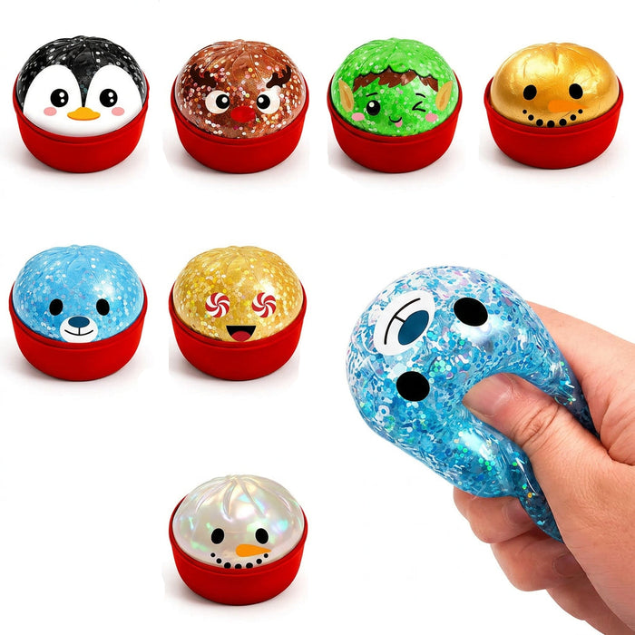K2A Brands Sugah-Mals Holiday Dumpling mystery squishy toy featuring a festive character design in a surprise container.