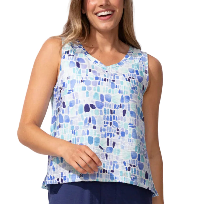 This Habitat Clothes Regatta Rayon Sea Glass Resort Tank brings effortless style and comfort to your everyday wardrobe.