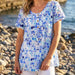 This Habitat Clothes Regatta Rayon Sea Glass Pleated Pullover - Blue combines effortless style with everyday comfort.