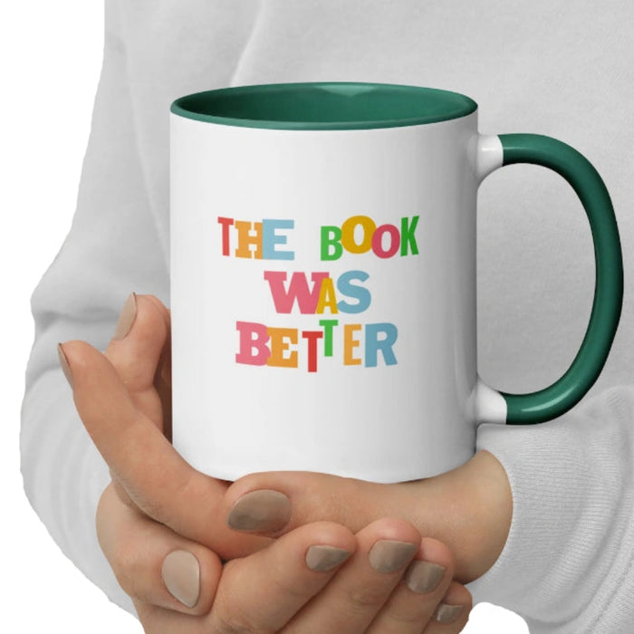 This Inked The Book Was Better Coffee Mug is a fun and relatable choice for readers who believe books always tell the best stories. 