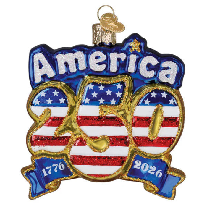 Perfect for holiday decorating, patriotic displays, or gifting, it serves as a meaningful keepsake to mark this historic milestone.