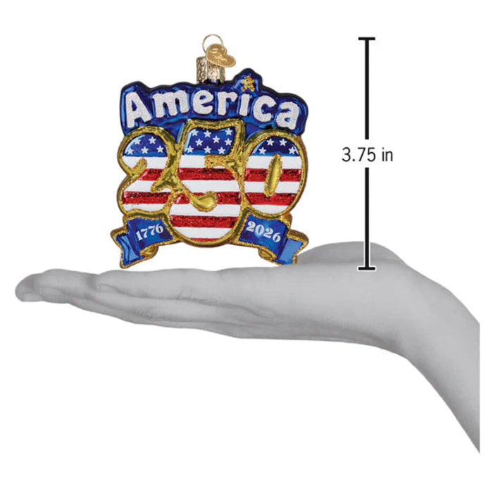 Perfect for holiday decorating, patriotic displays, or gifting, it serves as a meaningful keepsake to mark this historic milestone.