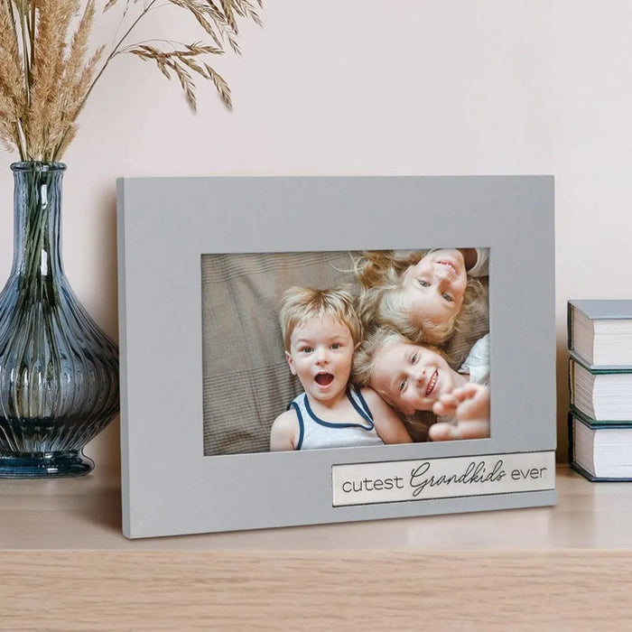 Malden Cutest Grandkids Ever 4x6 photo frame for displaying a cherished grandchild photograph.
