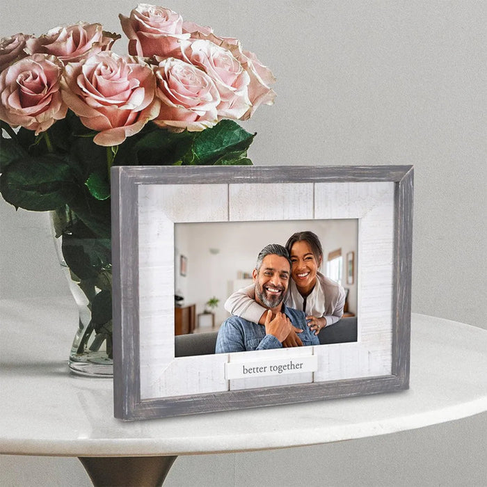 Malden Better Together 4x6 photo frame for displaying a cherished photograph with a loved one.