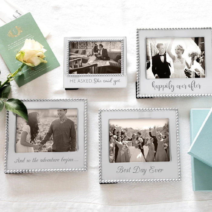 Mariposa BEST DAY EVER frame with photo display
