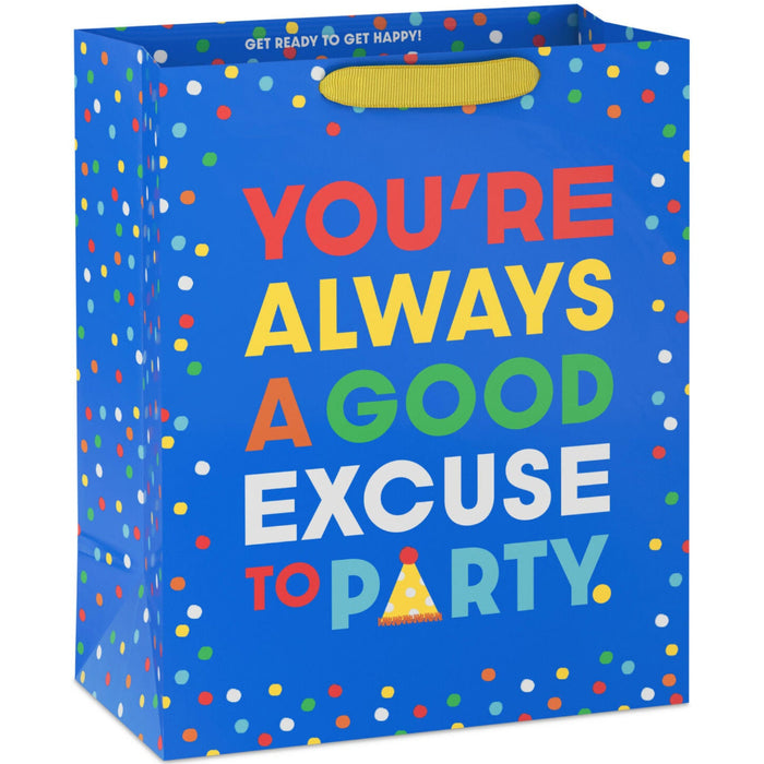 Excuse to Party Large Gift Bag