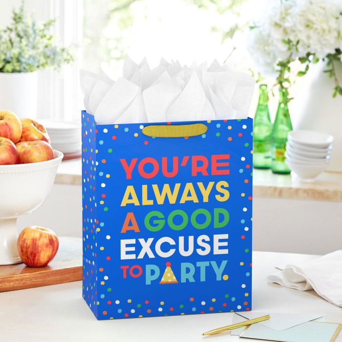 Excuse to Party Large Gift Bag