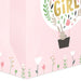 Hallmark : 13" Bunny in Hot Air Balloon Baby Girl Large Gift Bag
