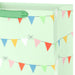 Hallmark : 13" Colorful Banners on Light Green Large Gift Bag
