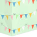 Hallmark : 13" Colorful Banners on Light Green Large Gift Bag