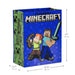 Hallmark : 13" Minecraft Alex and Steve on Blue Large Gift Bag