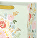 Hallmark : 13" Tiered Floral Cake on Light Green Large Gift Bag