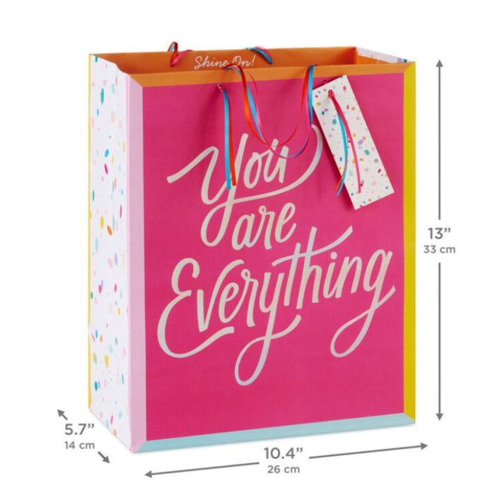 Pink You Are Everything Large Gift Bag
