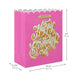 Hallmark : 13" Happy Birthday Script on Pink Large Gift Bag