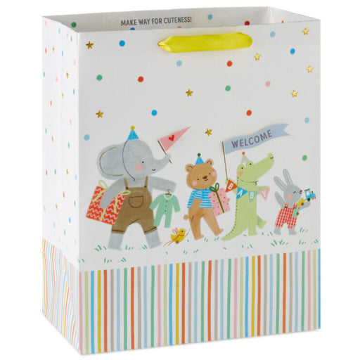 Animal Parade Large New Baby Gift Bag