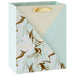 Marbled Neutral Color Block Large Gift Bag