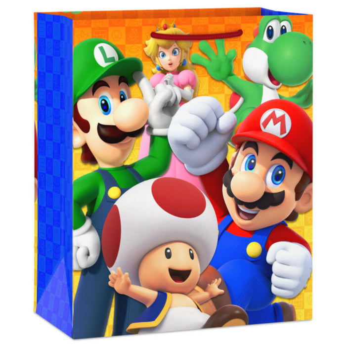Nintendo Super Mario™ and Friends Medium Gift Bag