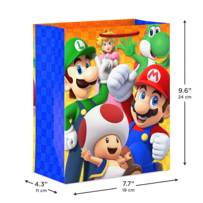 Nintendo Super Mario™ and Friends Medium Gift Bag