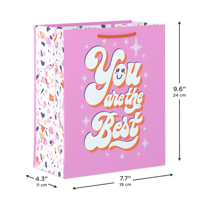 Hallmark : 9.6" You Are the Best Medium Gift Bag