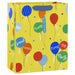 Bright Balloons on Yellow Medium Birthday Gift Bag