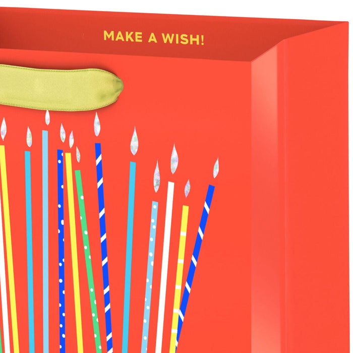 Cake and Candles Let's Celebrate Medium Birthday Gift Bag