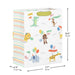 Hallmark : 9.6" Animals in Party Hats With Balloons Medium Gift Bag