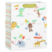 Hallmark : 9.6" Animals in Party Hats With Balloons Medium Gift Bag