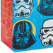 Hallmark : 9.6" Star Wars™ Darth Vader™ and Stormtrooper™ Helmets on Blue Medium Gift Bag