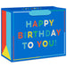 Happy Birthday to You on Blue Medium Gift Bag